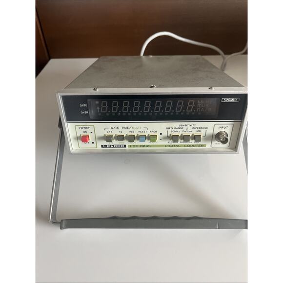 LEADER LDC-824S DIGITAL FREQUENCY COUNTER 520Mhz - Picture 9 of 9